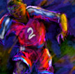 soccer art by DC Langer