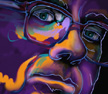 Warren Buffet. Contemporary art by DC Langer